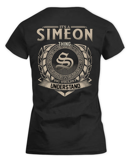 SIMMS HH88-K2–Personalized Name Quote Apparel “It’s a/an NAME Thing You Wouldn’t Understand”