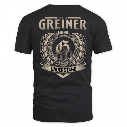 GREINER HH88-K2–Personalized Name Quote Apparel “It’s a/an NAME Thing You Wouldn’t Understand”