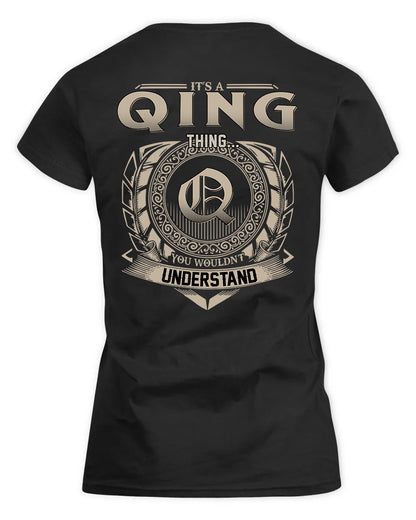 QIU HH88-K2–Personalized Name Quote Apparel “It’s a/an NAME Thing You Wouldn’t Understand”