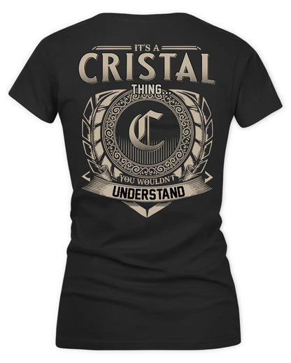 CRISTI HH88-K2–Personalized Name Quote Apparel “It’s a/an NAME Thing You Wouldn’t Understand”