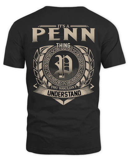 PENN HH88-K2–Personalized Name Quote Apparel “It’s a/an NAME Thing You Wouldn’t Understand”