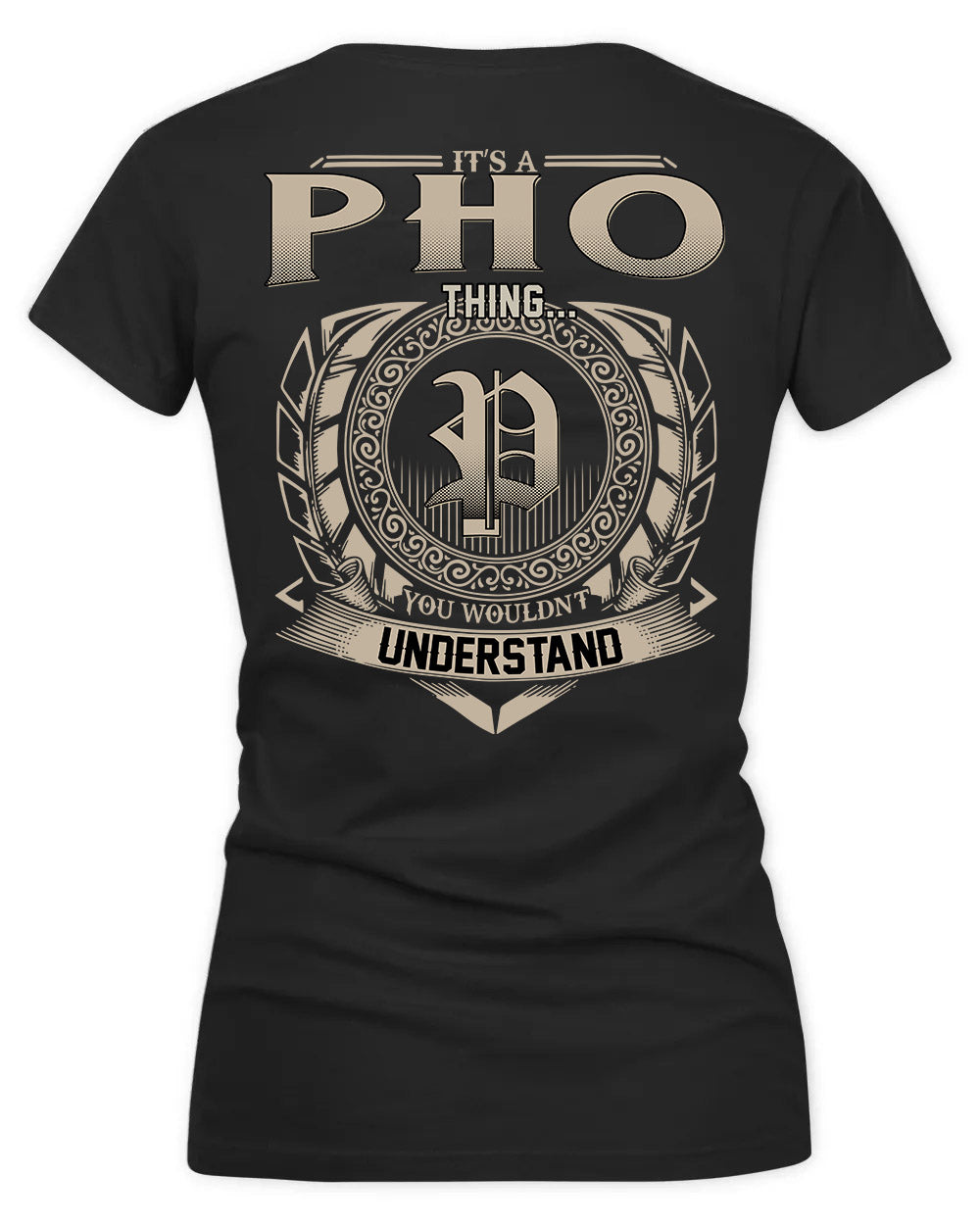 PHO HH88-K2–Personalized Name Quote Apparel “It’s a/an NAME Thing You Wouldn’t Understand”
