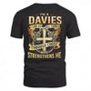 DAVIES HH88-K2–Personalized Name Quote T-Shirt