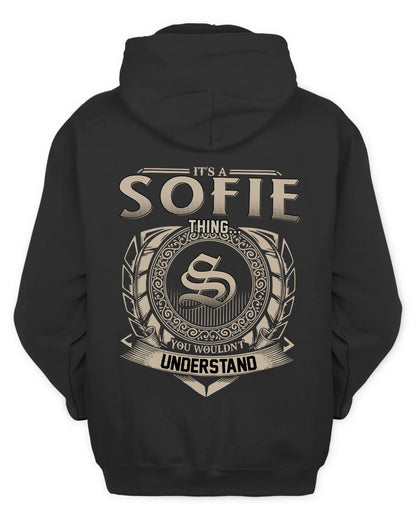 SOFIE HH88-K2–Personalized Name Quote Apparel “It’s a/an NAME Thing You Wouldn’t Understand”