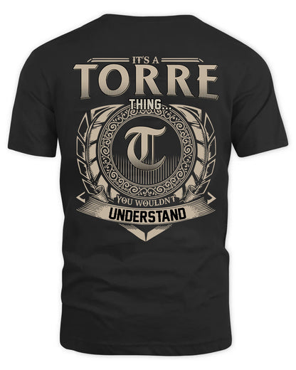 TORRE HH88-K2–Personalized Name Quote Apparel “It’s a/an NAME Thing You Wouldn’t Understand”