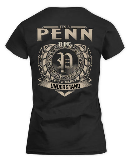 PENNELL HH88-K2–Personalized Name Quote Apparel “It’s a/an NAME Thing You Wouldn’t Understand”