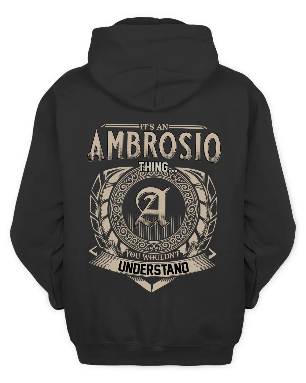AMBROSIO HH88-K2–Personalized Name Quote Apparel “It’s a/an NAME Thing You Wouldn’t Understand”