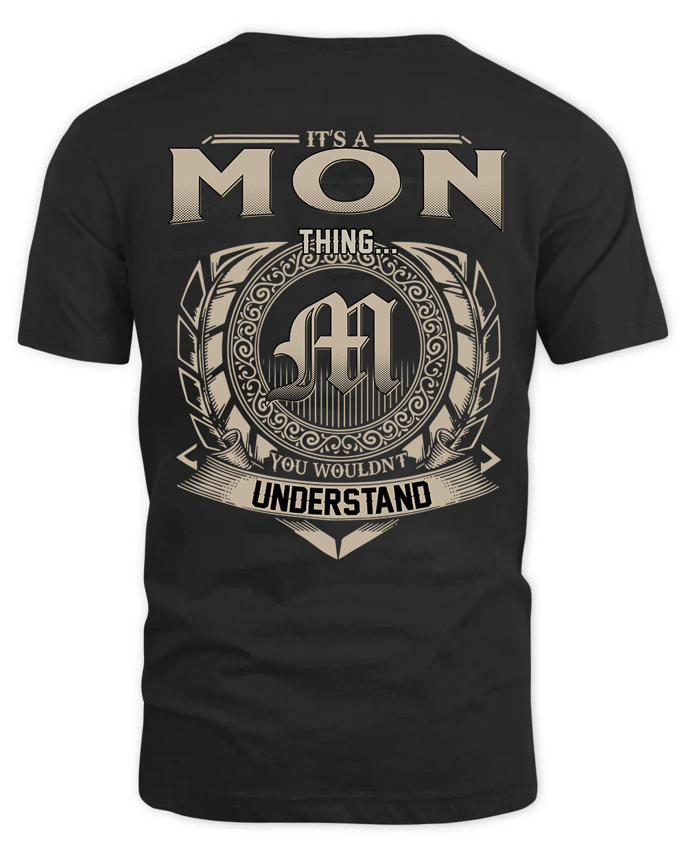 MON HH88-K2–Personalized Name Quote Apparel “It’s a/an NAME Thing You Wouldn’t Understand”