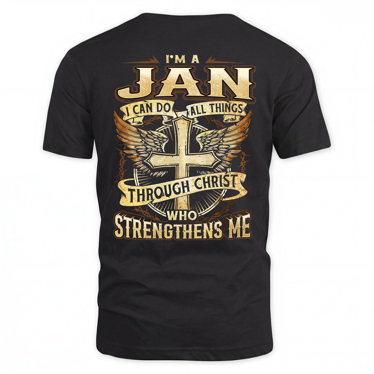 JAN HH88-K2–Personalized Name Quote T-Shirt
