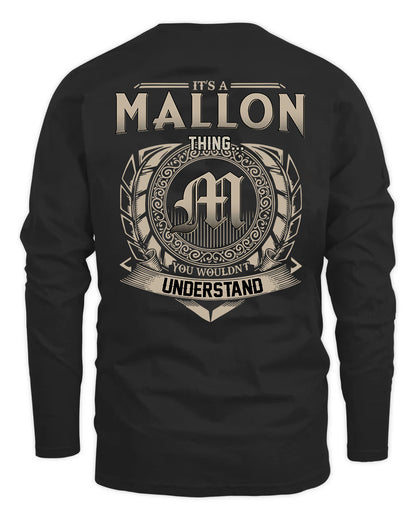 MALLON HH88-K2–Personalized Name Quote Apparel “It’s a/an NAME Thing You Wouldn’t Understand”