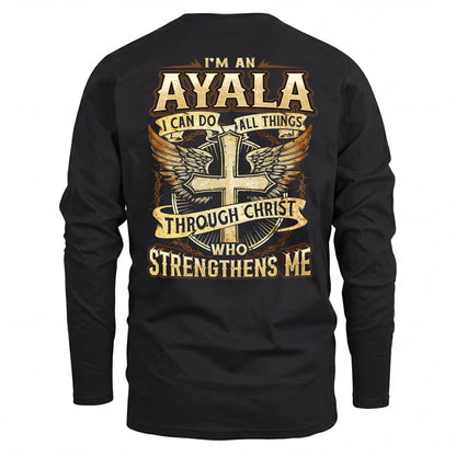 AYALA HH88-K2–Personalized Name Quote T-Shirt