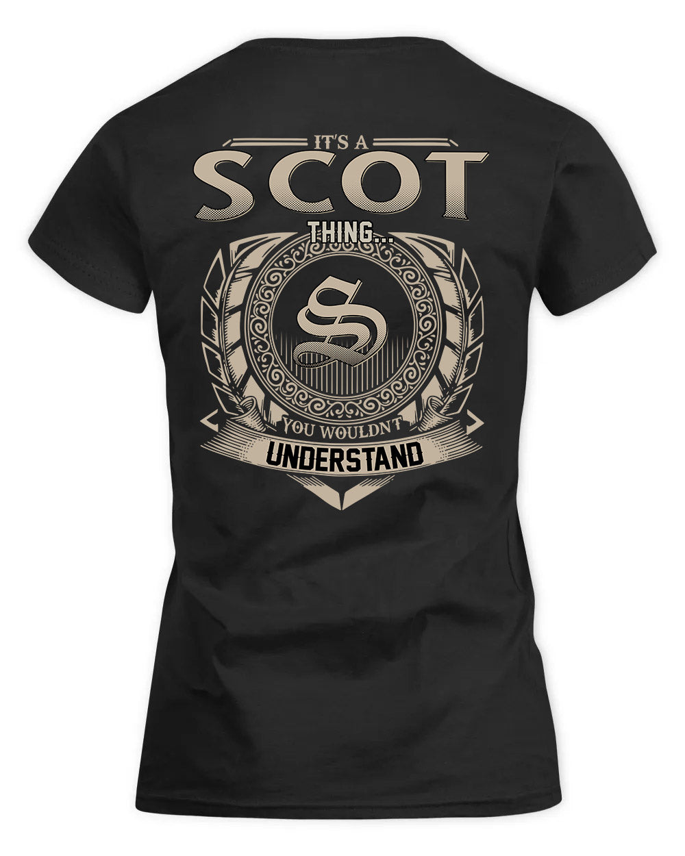 SCROGGINS HH88-K2–Personalized Name Quote Apparel “It’s a/an NAME Thing You Wouldn’t Understand”