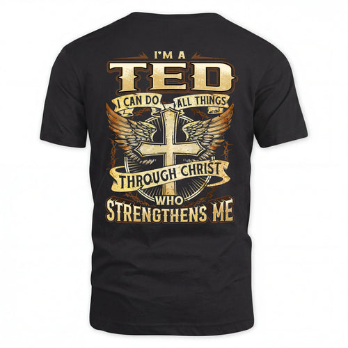 TED HH88-K2–Personalized Name Quote T-Shirt