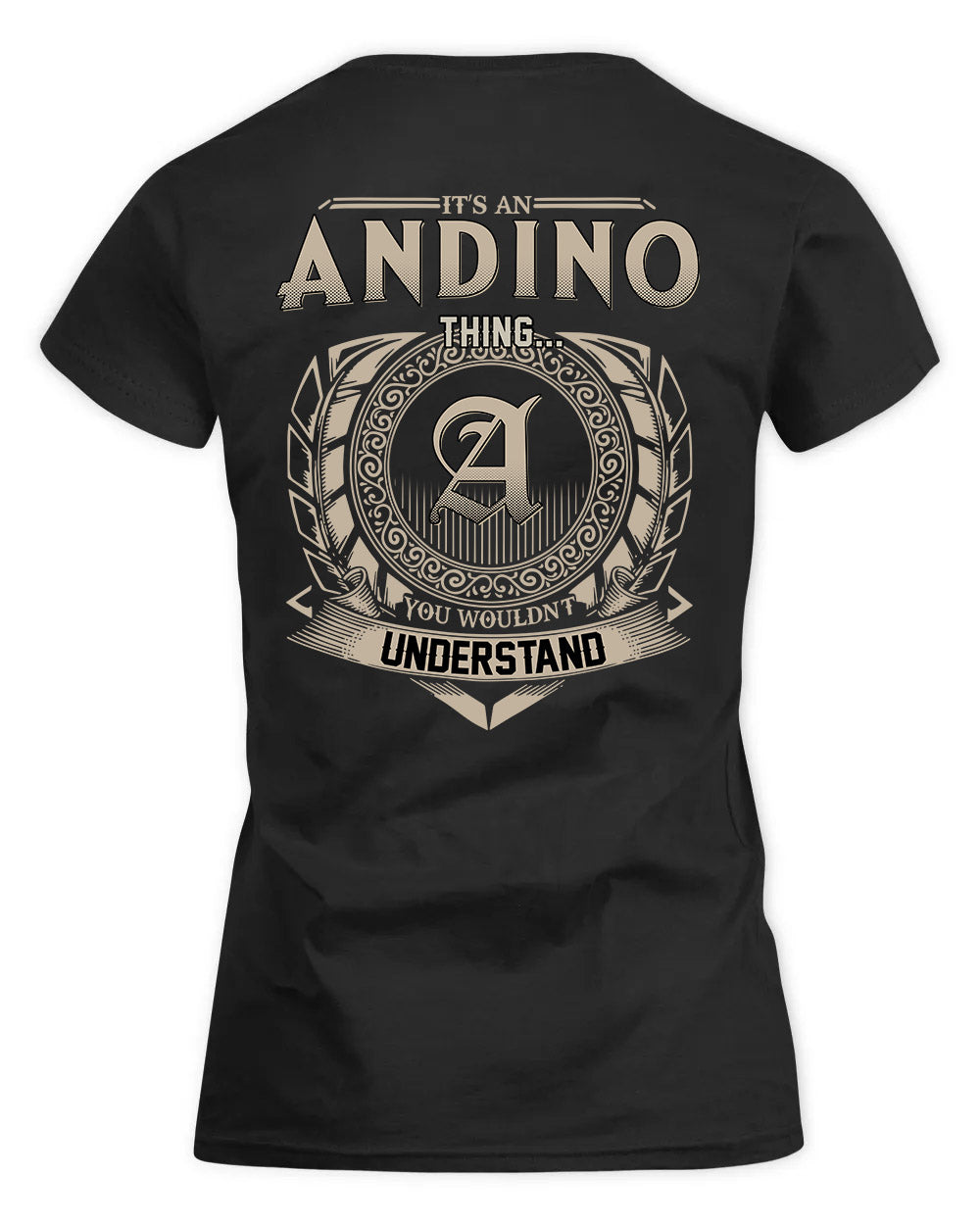 ANDINO HH88-K2–Personalized Name Quote Apparel “It’s a/an NAME Thing You Wouldn’t Understand”
