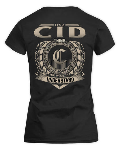 CID HH88-K2–Personalized Name Quote Apparel “It’s a/an NAME Thing You Wouldn’t Understand”