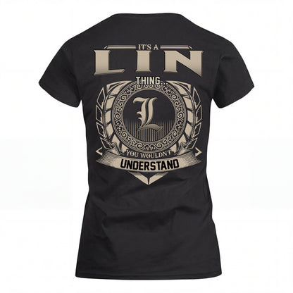 LIN HH88-K2–Personalized Name Quote Apparel “It’s an NAME Thing You Wouldn’t Understand”
