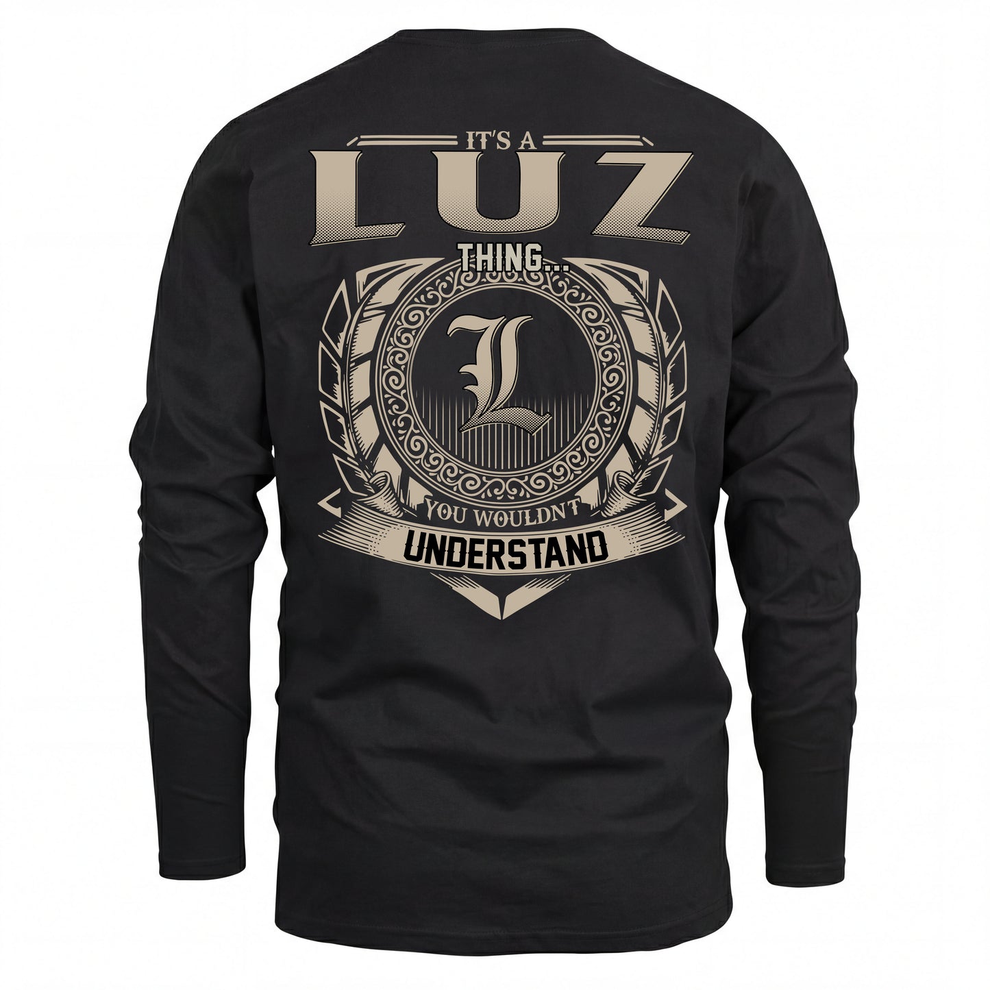 LUZ HH88-K2–Personalized Name Quote Apparel “It’s an NAME Thing You Wouldn’t Understand”