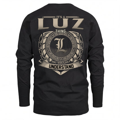 LUZ HH88-K2–Personalized Name Quote Apparel “It’s an NAME Thing You Wouldn’t Understand”