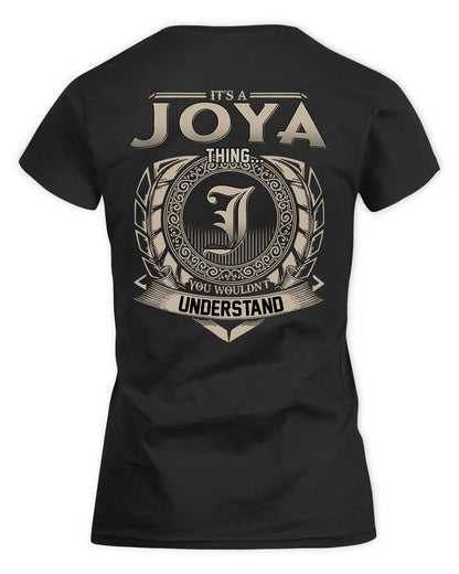 JOYA HH88-K2–Personalized Name Quote Apparel “It’s a/an NAME Thing You Wouldn’t Understand”