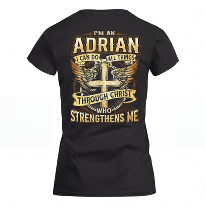 ADRIAN HH88-K2–Personalized Name Quote T-Shirt