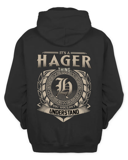 HAGER HH88-K2–Personalized Name Quote Apparel “It’s a/an NAME Thing You Wouldn’t Understand”
