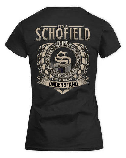 SCHOOL HH88-K2–Personalized Name Quote Apparel “It’s a/an NAME Thing You Wouldn’t Understand”