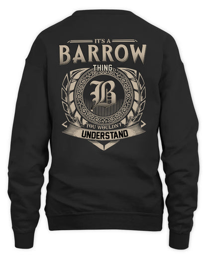 BARROW HH88-K2–Personalized Name Quote Apparel “It’s a/an NAME Thing You Wouldn’t Understand”
