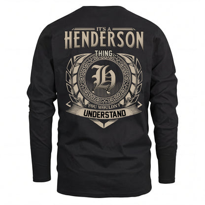 HENDERSON HH88-K2–Personalized Name Quote Apparel “It’s an NAME Thing You Wouldn’t Understand”
