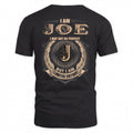 JOE 2K-101–Personalized Name Quote Apparel “I Am NAME May Not Be Perfect But I Am Limited Edition”