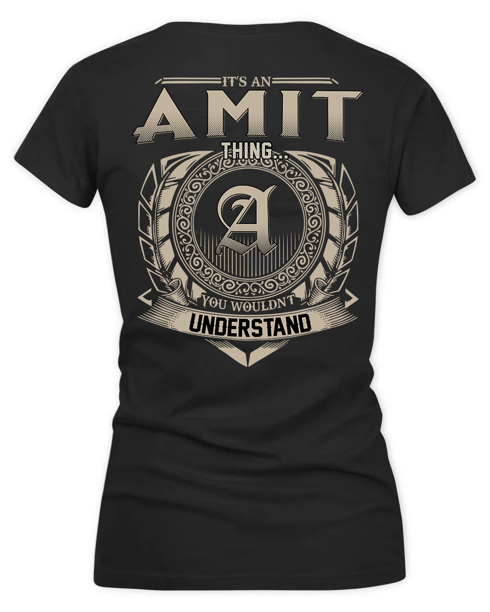 AMIT HH88-K2–Personalized Name Quote Apparel “It’s a/an NAME Thing You Wouldn’t Understand”