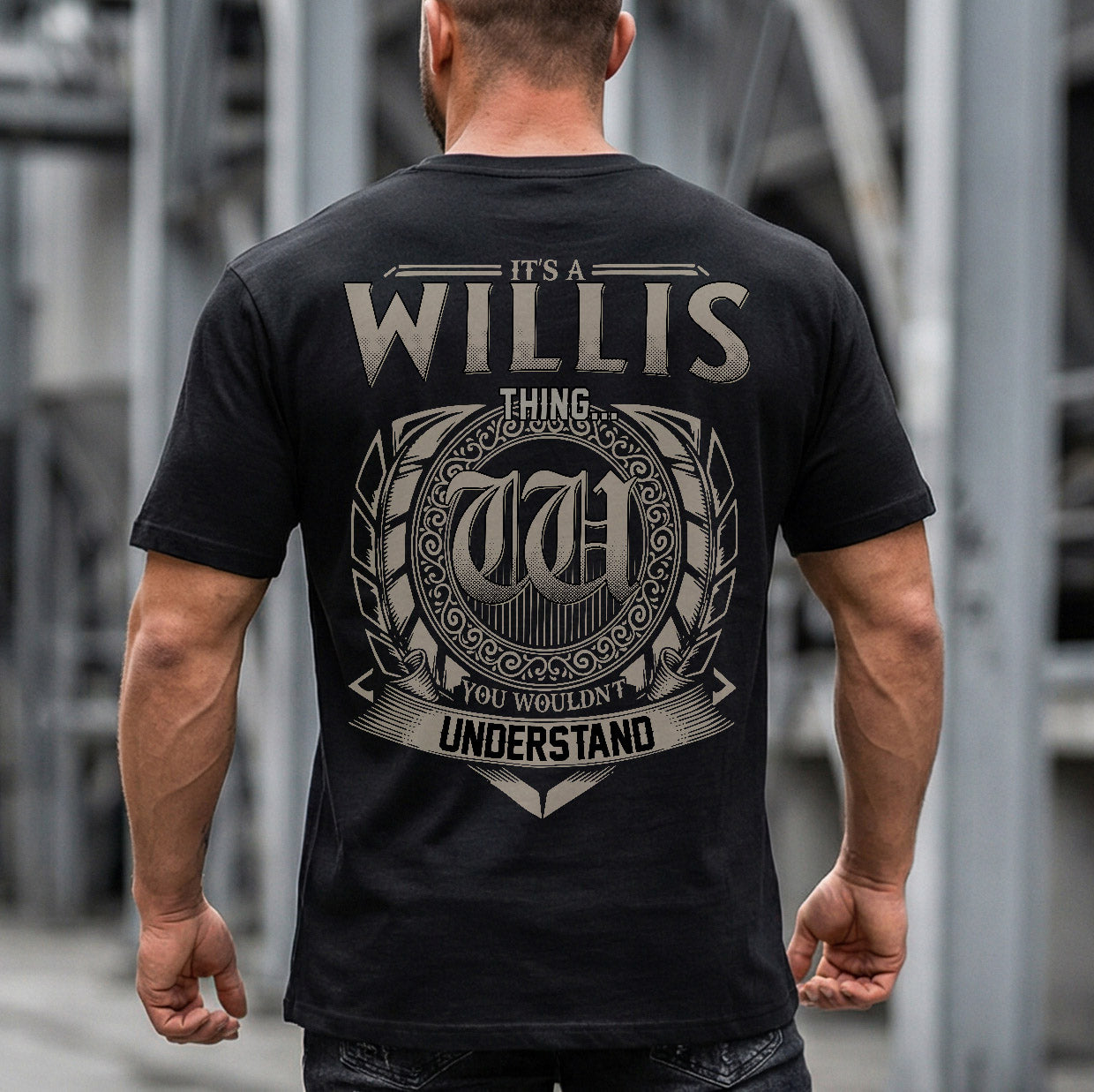 WILLIS HH88-K2–Personalized Name Quote Apparel “It’s an NAME Thing You Wouldn’t Understand”