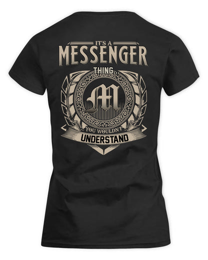 MESSER HH88-K2–Personalized Name Quote Apparel “It’s a/an NAME Thing You Wouldn’t Understand”