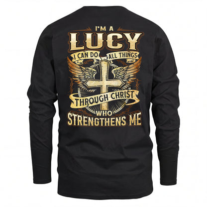 LUCY HH88-K2–Personalized Name Quote T-Shirt