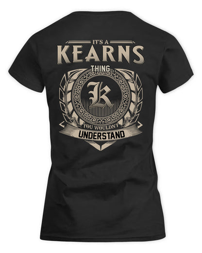 KEARNS HH88-K2–Personalized Name Quote Apparel “It’s a/an NAME Thing You Wouldn’t Understand”