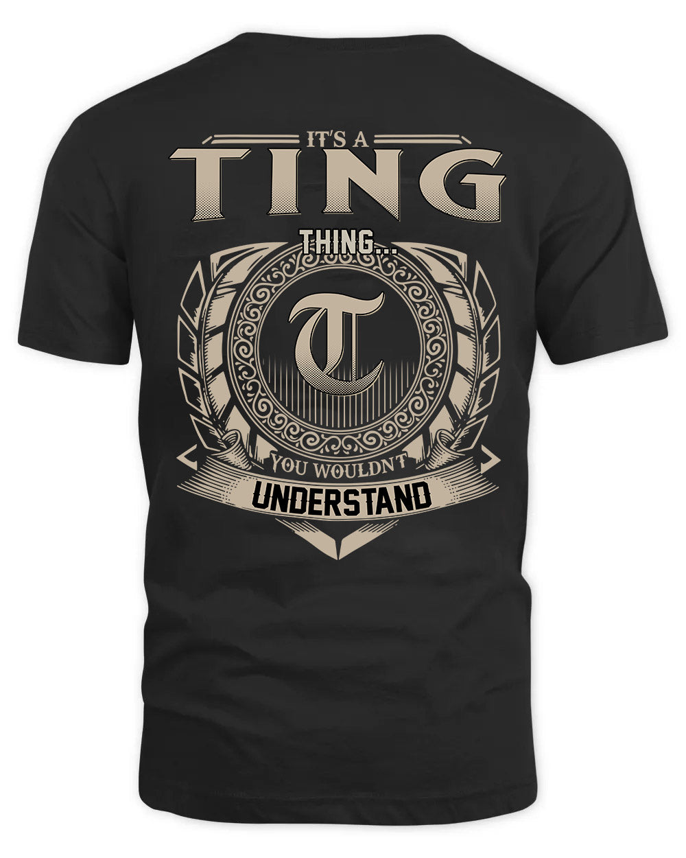 TING HH88-K2–Personalized Name Quote Apparel “It’s a/an NAME Thing You Wouldn’t Understand”