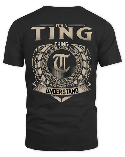 TING HH88-K2–Personalized Name Quote Apparel “It’s a/an NAME Thing You Wouldn’t Understand”