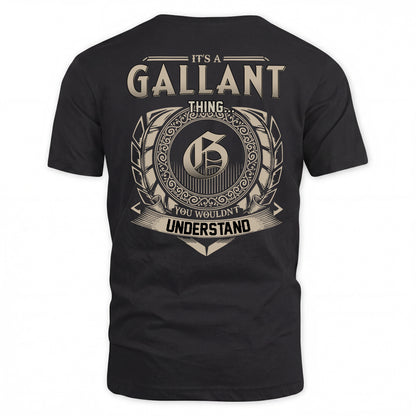 GALLANT HH88-K2–Personalized Name Quote Apparel “It’s a/an NAME Thing You Wouldn’t Understand”