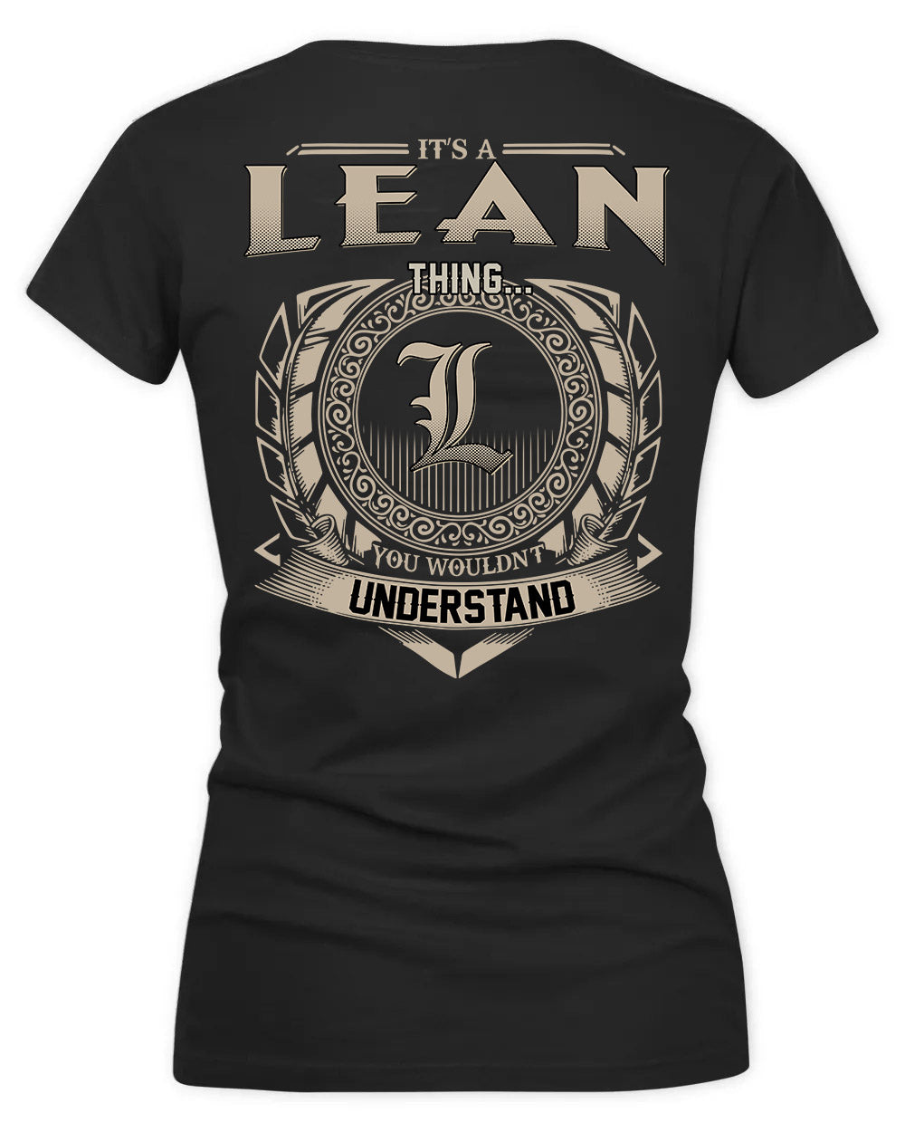 LEANNA HH88-K2–Personalized Name Quote Apparel “It’s a/an NAME Thing You Wouldn’t Understand”