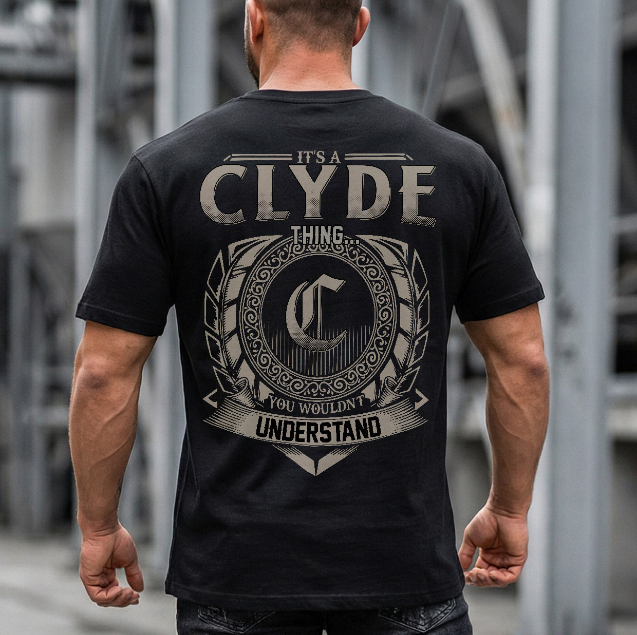 CLYDE HH88-K2–Personalized Name Quote Apparel “It’s a/an NAME Thing You Wouldn’t Understand”