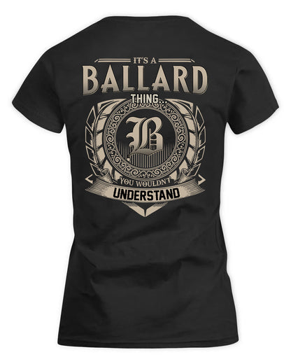 BALLARD HH88-K2–Personalized Name Quote Apparel “It’s a/an NAME Thing You Wouldn’t Understand”