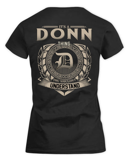 DONN HH88-K2–Personalized Name Quote Apparel “It’s a/an NAME Thing You Wouldn’t Understand”