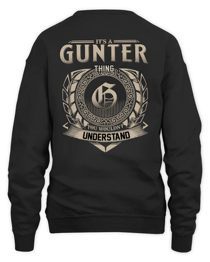 GUNTER HH88-K2–Personalized Name Quote Apparel “It’s a/an NAME Thing You Wouldn’t Understand”