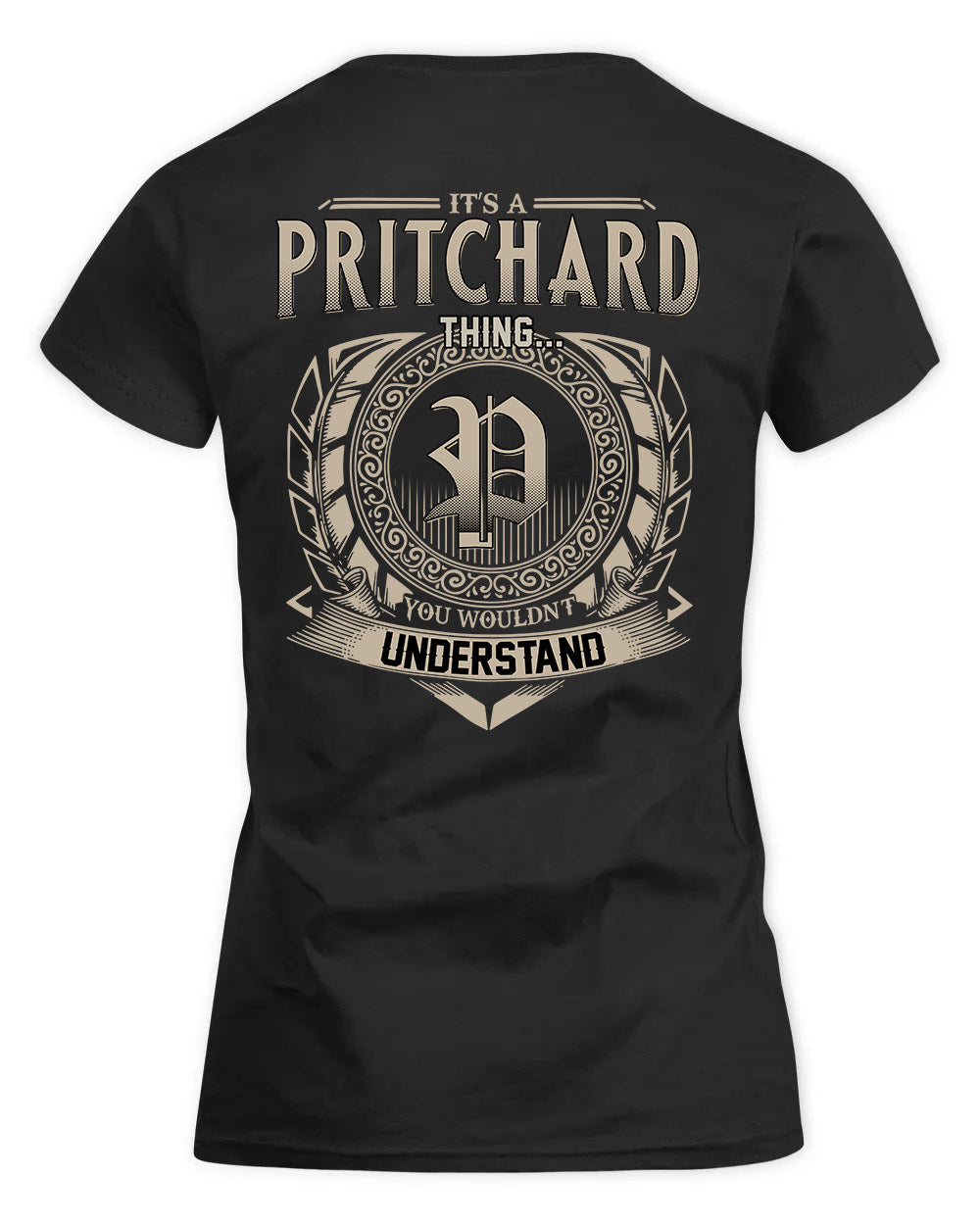 PRITCHETT HH88-K2–Personalized Name Quote Apparel “It’s a/an NAME Thing You Wouldn’t Understand”