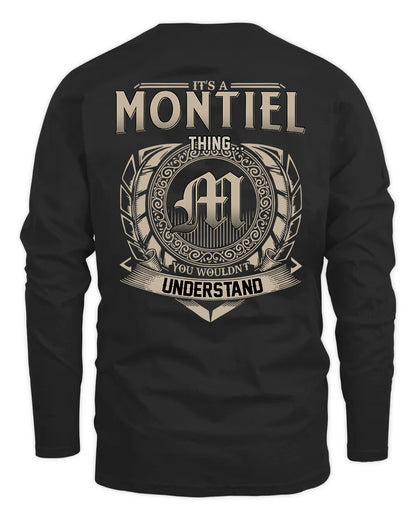 MONTIEL HH88-K2–Personalized Name Quote Apparel “It’s a/an NAME Thing You Wouldn’t Understand”