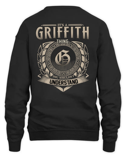 GRIFFITH HH88-K2–Personalized Name Quote Apparel “It’s a/an NAME Thing You Wouldn’t Understand”