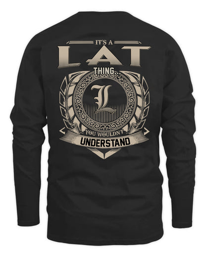 LAT HH88-K2–Personalized Name Quote Apparel “It’s a/an NAME Thing You Wouldn’t Understand”