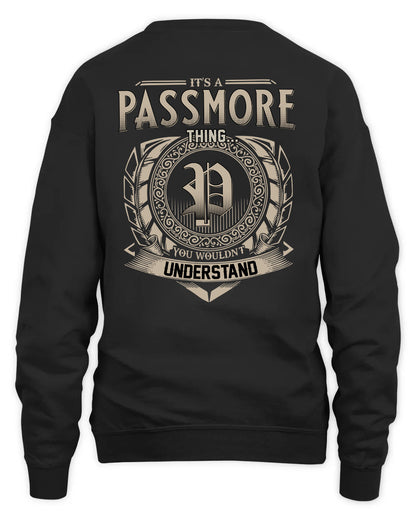 PASSMORE HH88-K2–Personalized Name Quote Apparel “It’s a/an NAME Thing You Wouldn’t Understand”