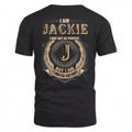JACKIE 2K-101–Personalized Name Quote Apparel “I Am NAME May Not Be Perfect But I Am Limited Edition”