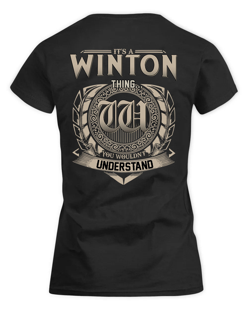 WISDOM HH88-K2–Personalized Name Quote Apparel “It’s a/an NAME Thing You Wouldn’t Understand”