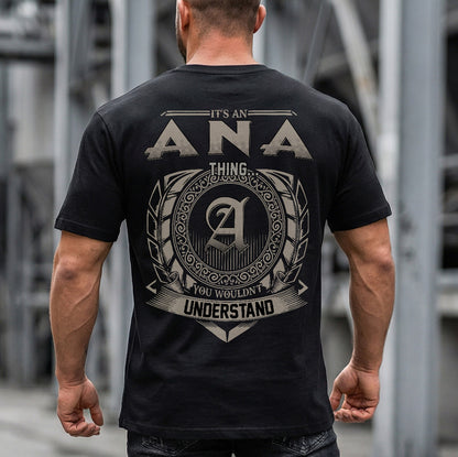 ANA HH88-K2–Personalized Name Quote Apparel “It’s an NAME Thing You Wouldn’t Understand”
